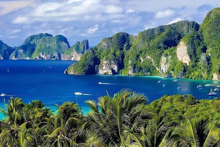 Phi Phi Island Adventure: Snorkel, Swim, and Paddle Board Paradise!