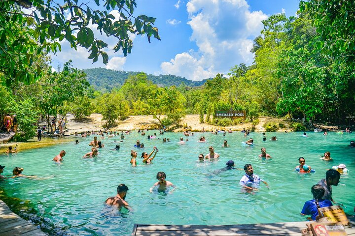Krabi Jungle Adventure: Private Emerald Pool, Hot Springs & Tiger Cave Temple Tour