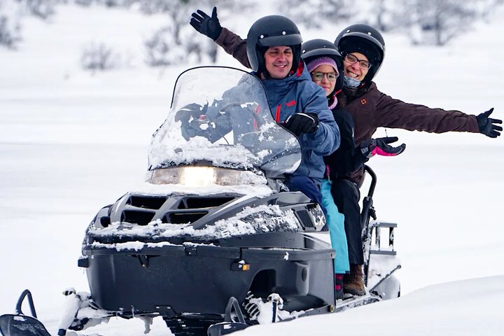 Ushuaia's White Wonderland: Snowmobiles, Snowshoes & Fuegian Lamb Adventure