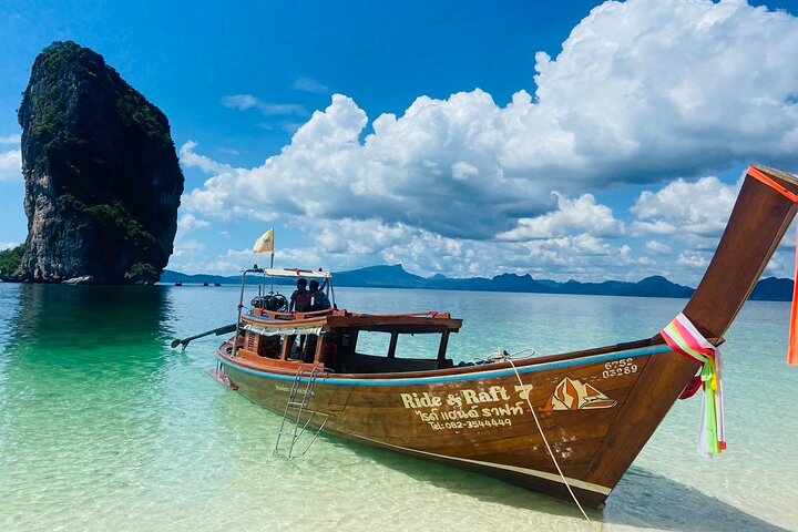 Krabi's 4-Island Longtail Adventure: Snorkel, Swim & Savor Paradise!
