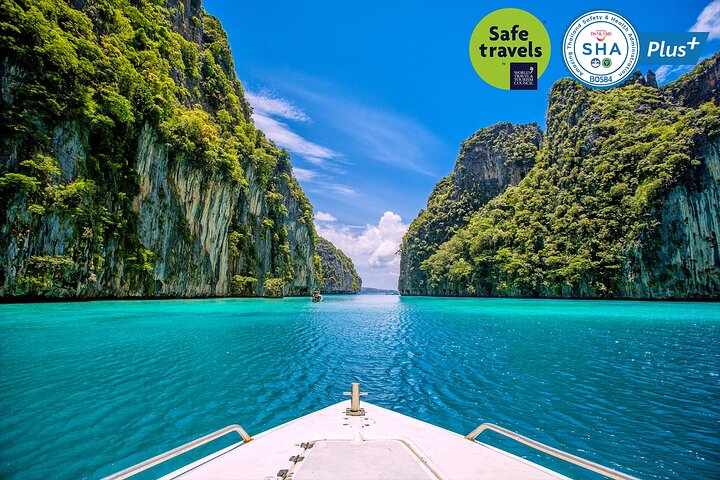 Discover Paradise: Phi Phi & Khai Islands Speedboat Adventure from Phuket