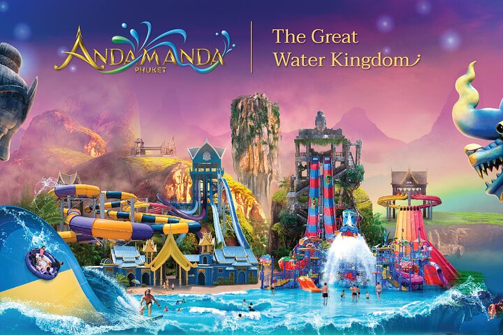 Dive into Thai Mythology: Andamanda Water Park Adventure!