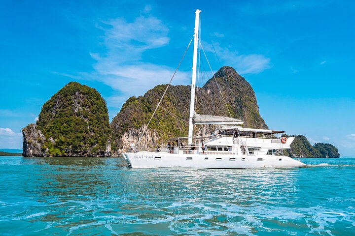 Phuket's Ultimate Catamaran Escape: Coral, Racha & Sunset Cruise