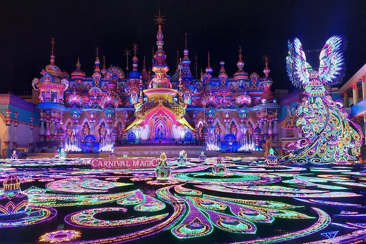 Experience Thai Culture: Carnival Magic Theme Park Adventure