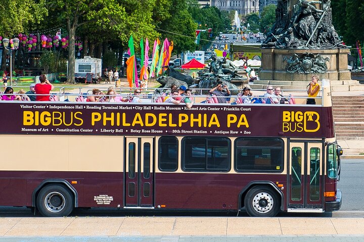 Philadelphia's Historical Landmarks: Hop-On, Hop-Off Double Decker Adventure!
