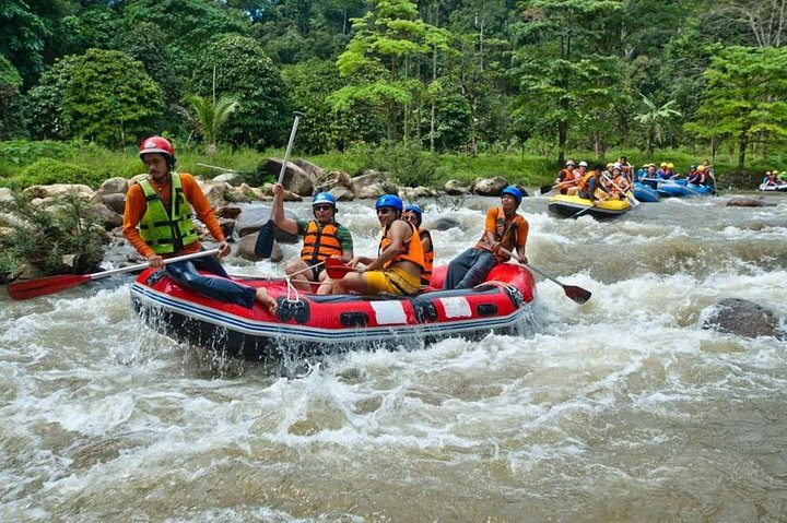 Phuket Thrills: White Water Rafting, ATV Adventure & Monkey Cave!