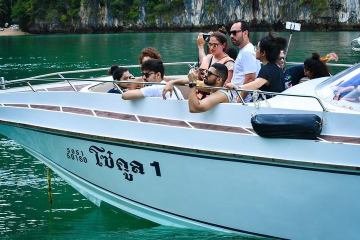 Phuket's Aquatic Adventure: Explore James Bond Island & Phang Nga Bay by Speedboat!