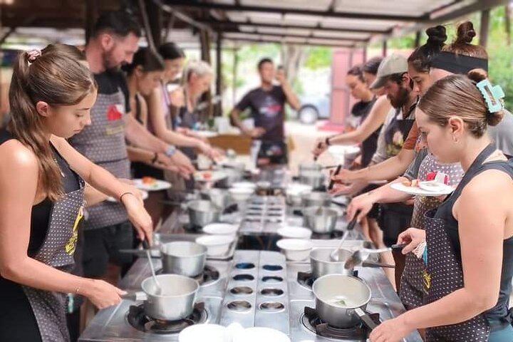 Krabi Culinary Escape: Master Thai Flavors in an Open-Air Kitchen!