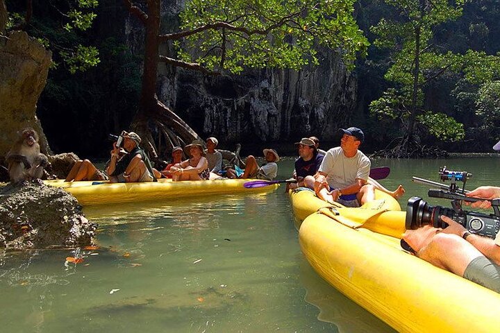Uncover Hidden Worlds: John Gray's Cave Canoeing Adventure in Phang Nga Bay