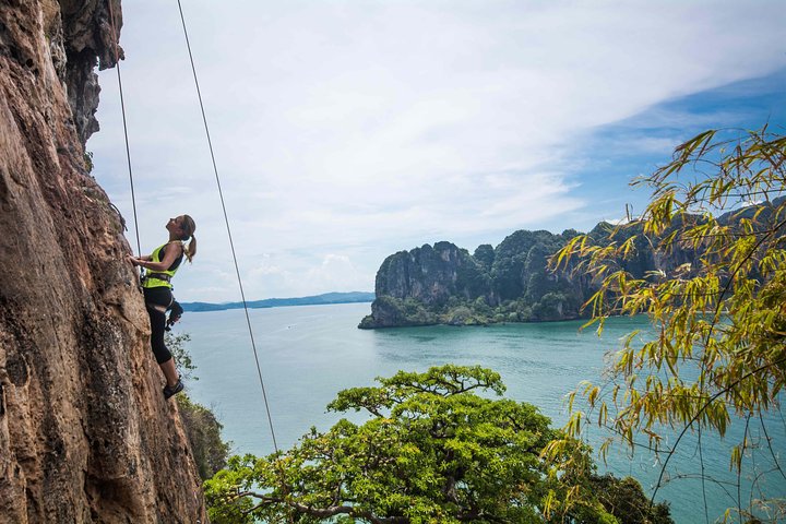 Railay Beach Rock Climbing & Caving: An Adventurer's Dream in Krabi